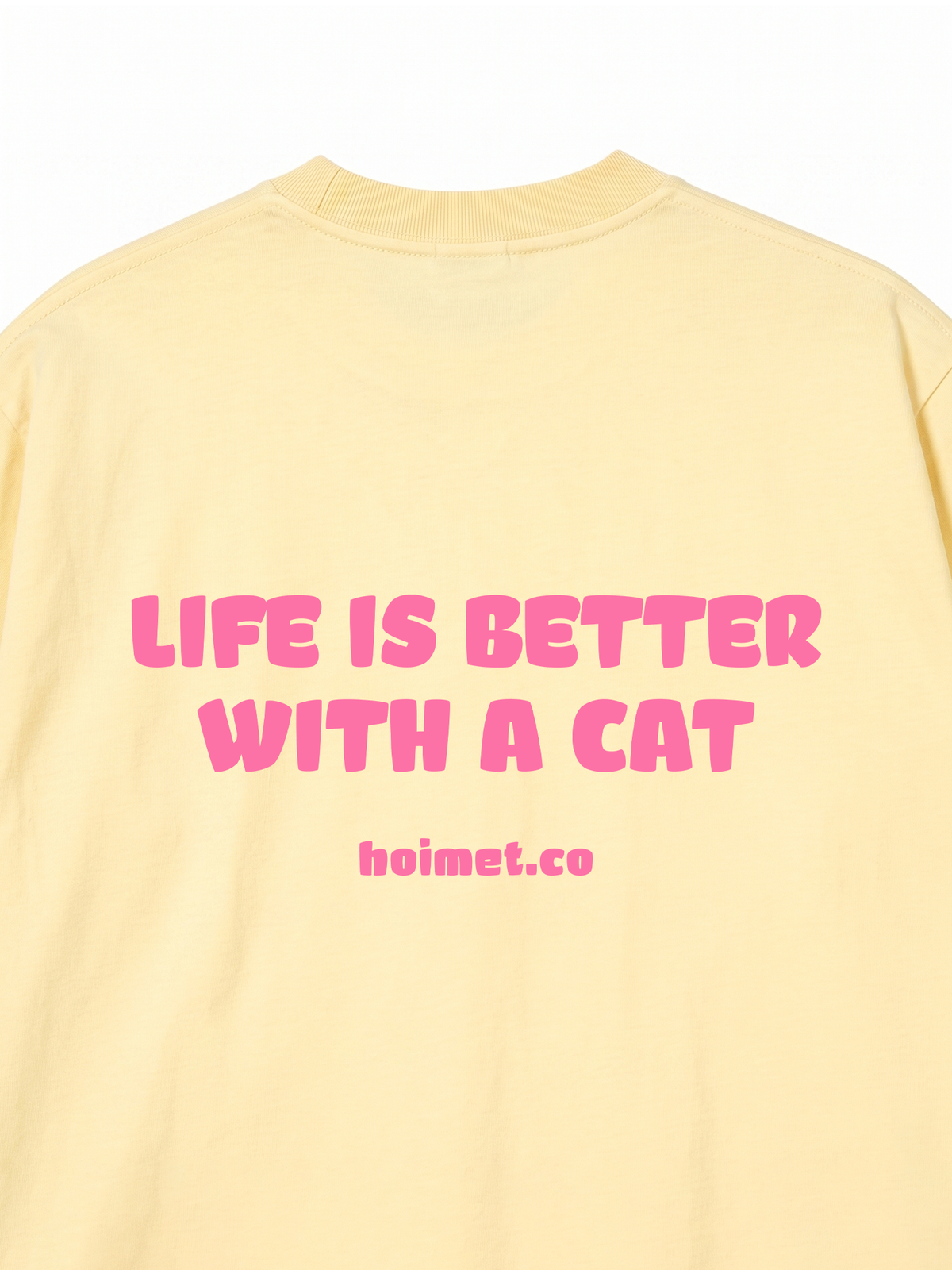 Áo Thun Relaxed Fit Life Is Better With A Cat