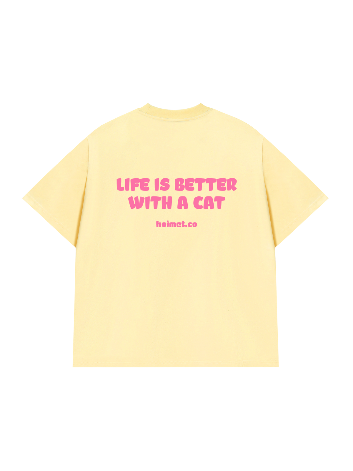 Áo Thun Relaxed Fit Life Is Better With A Cat
