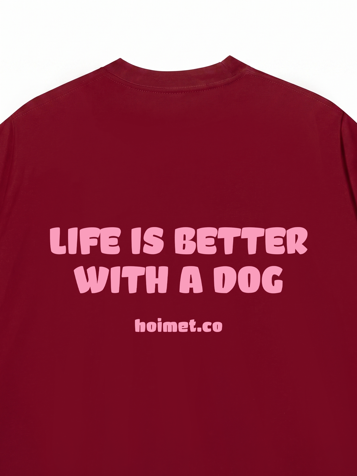 Áo Thun Relaxed Fit Life Is Better With A Dog