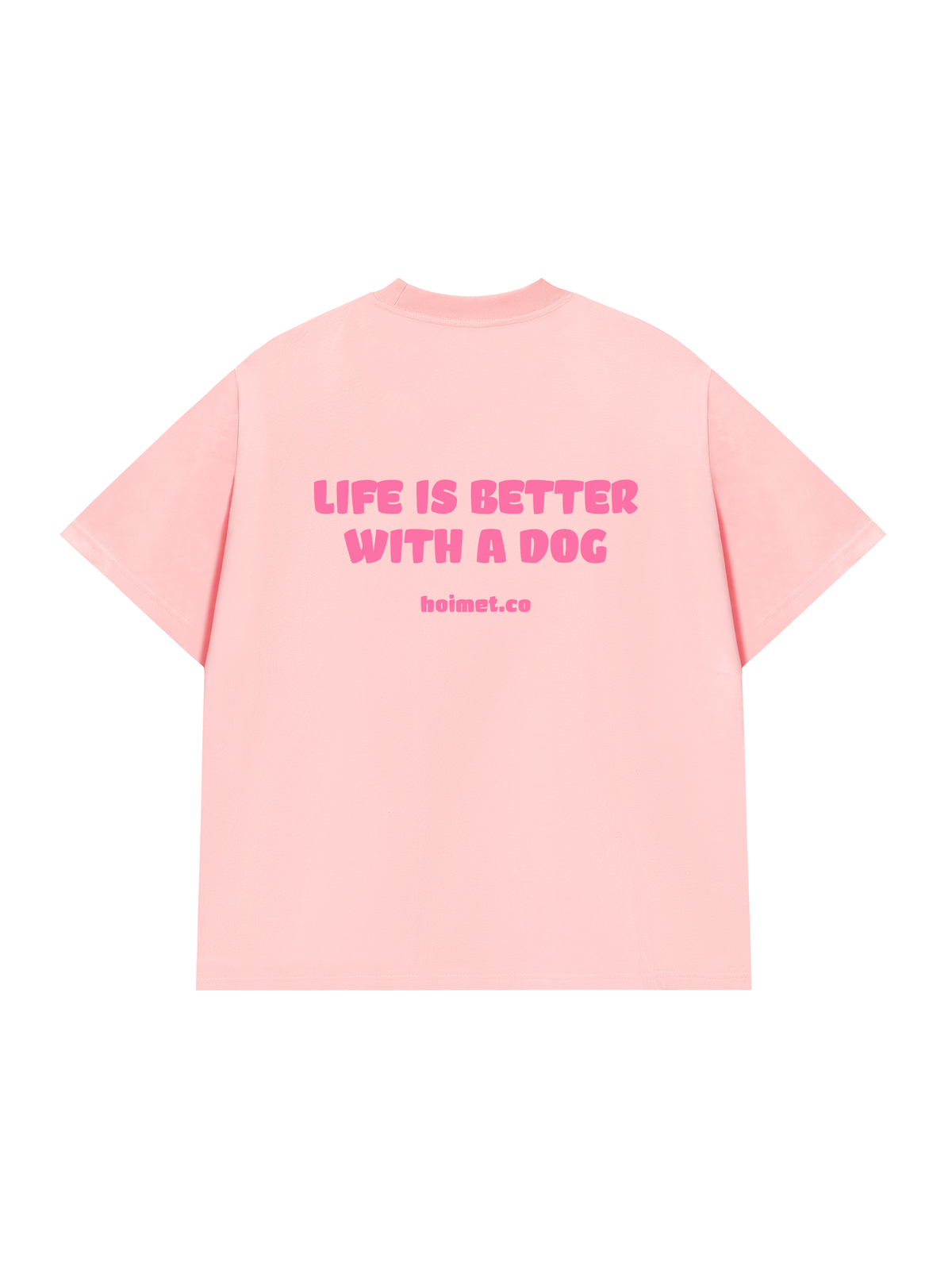Áo Thun Relaxed Fit Life Is Better With A Dog