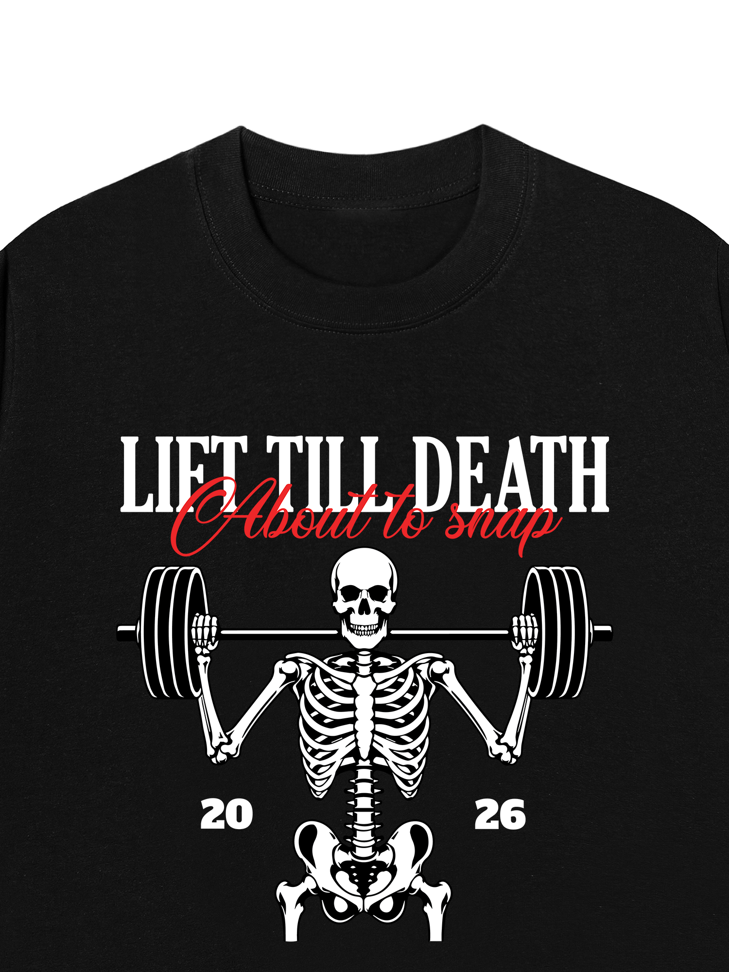 Áo Thun Relaxed Fit Lift Till Death