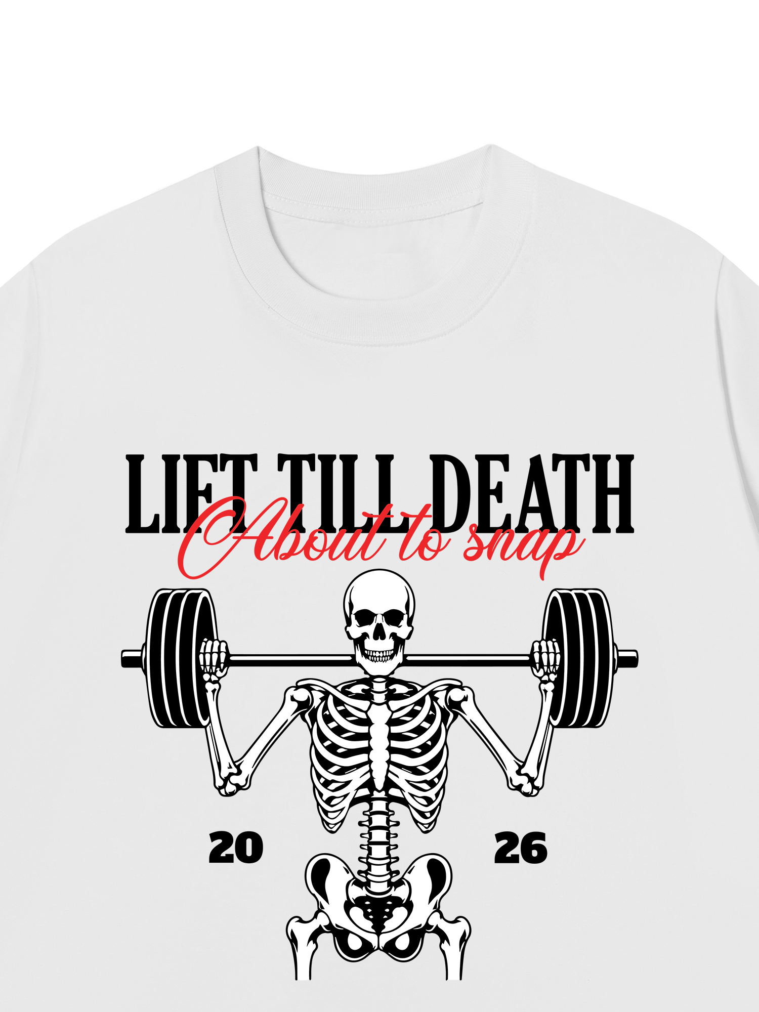 Áo Thun Relaxed Fit Lift Till Death