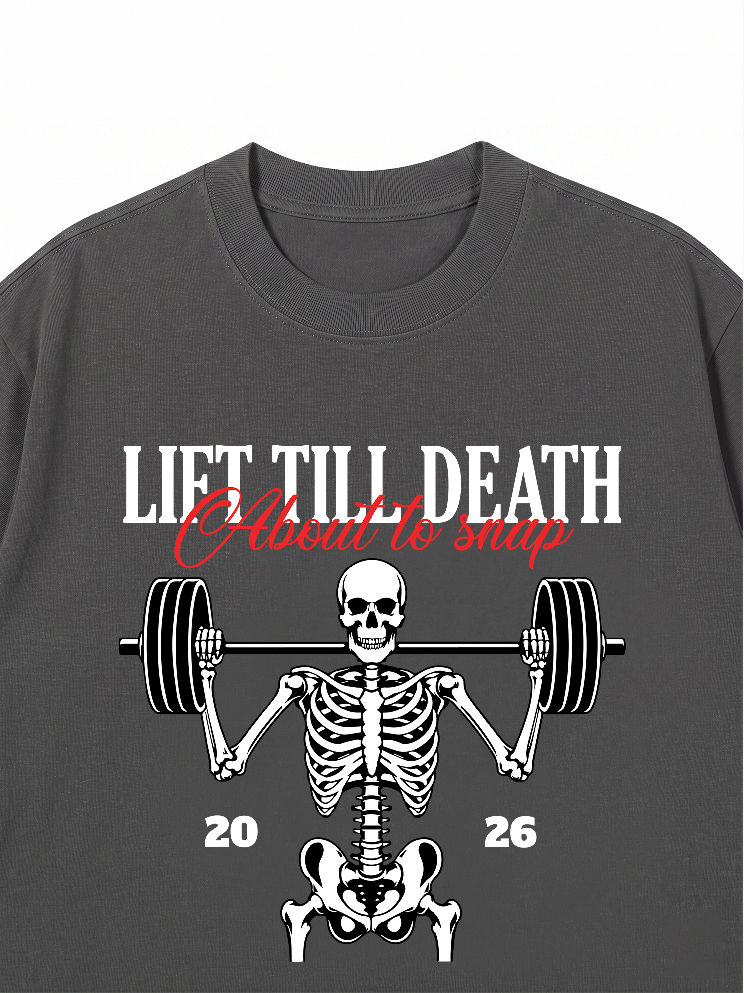 Áo Thun Relaxed Fit Lift Till Death