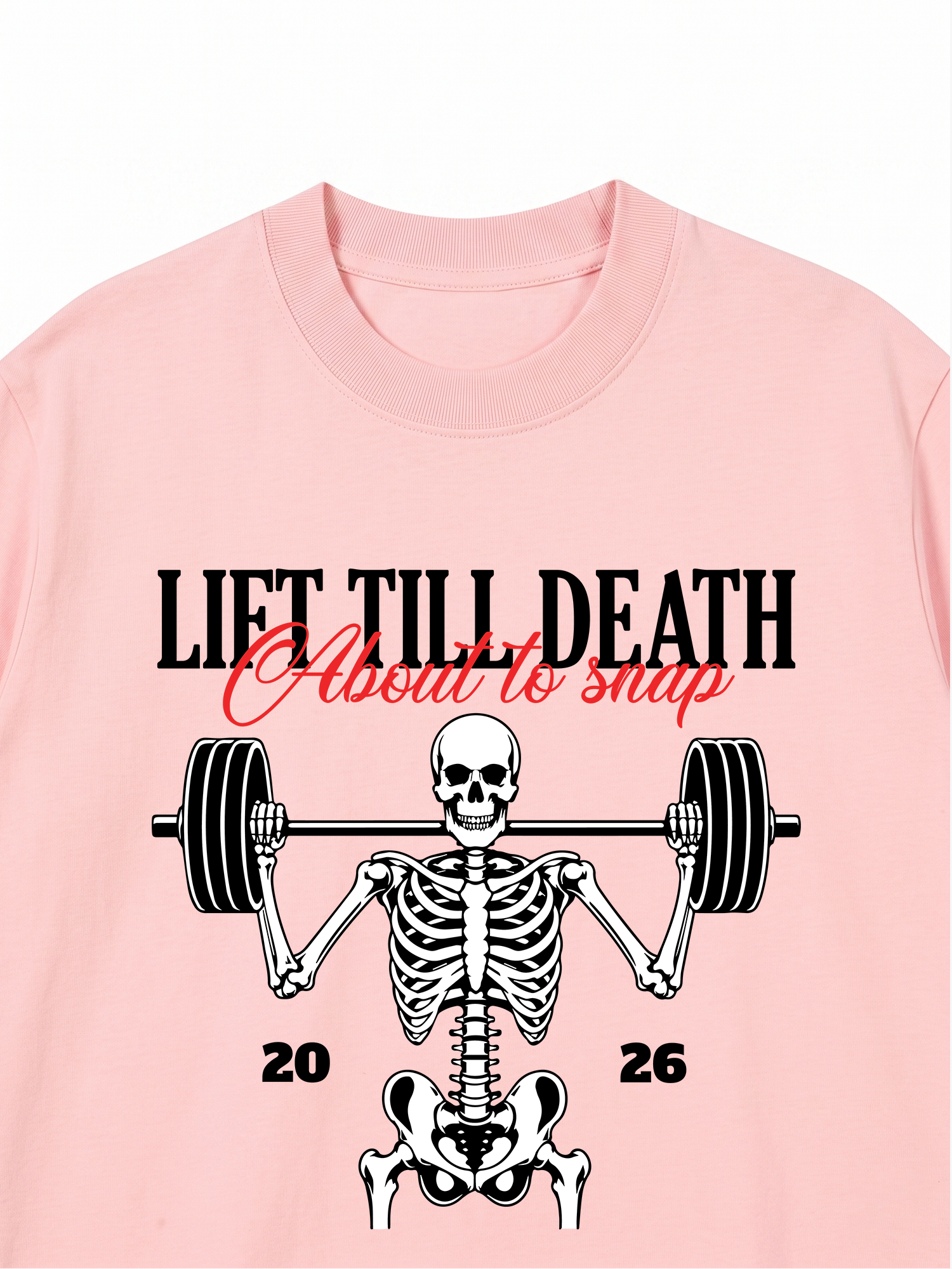 Áo Thun Relaxed Fit Lift Till Death
