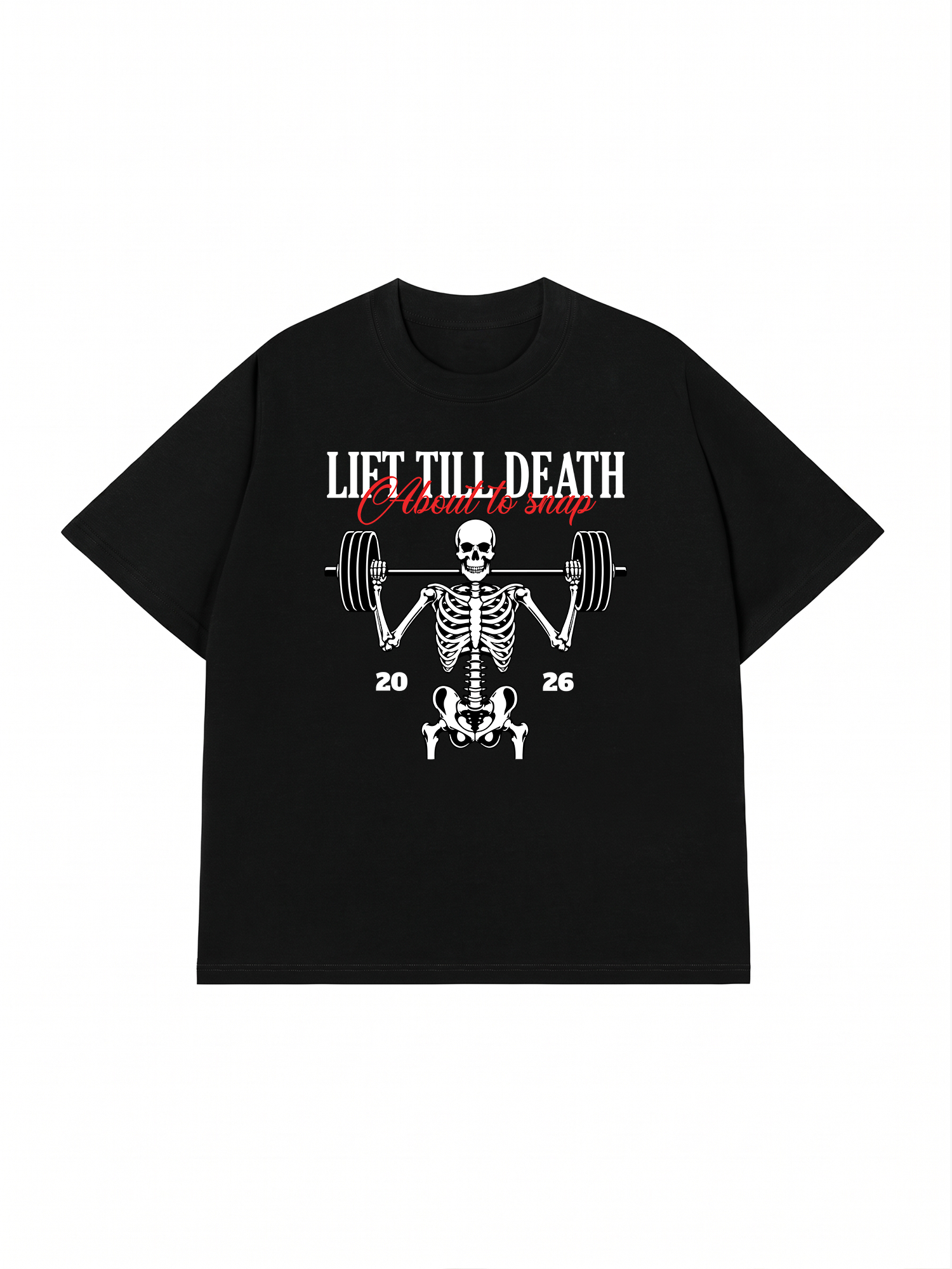 Áo Thun Relaxed Fit Lift Till Death