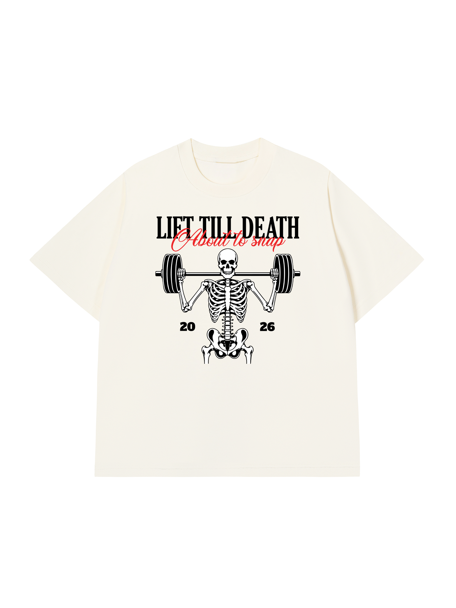 Áo Thun Relaxed Fit Lift Till Death