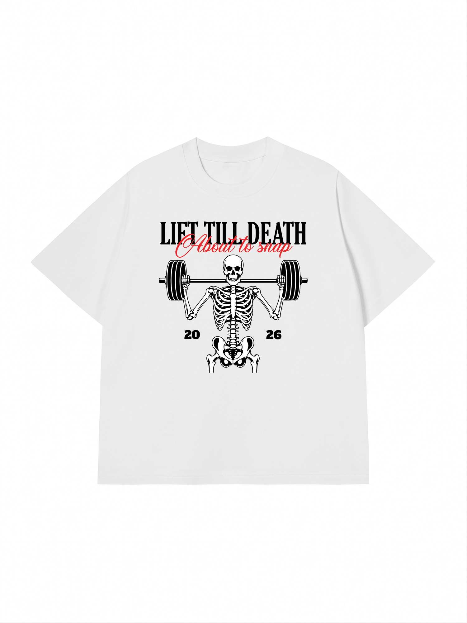Áo Thun Relaxed Fit Lift Till Death