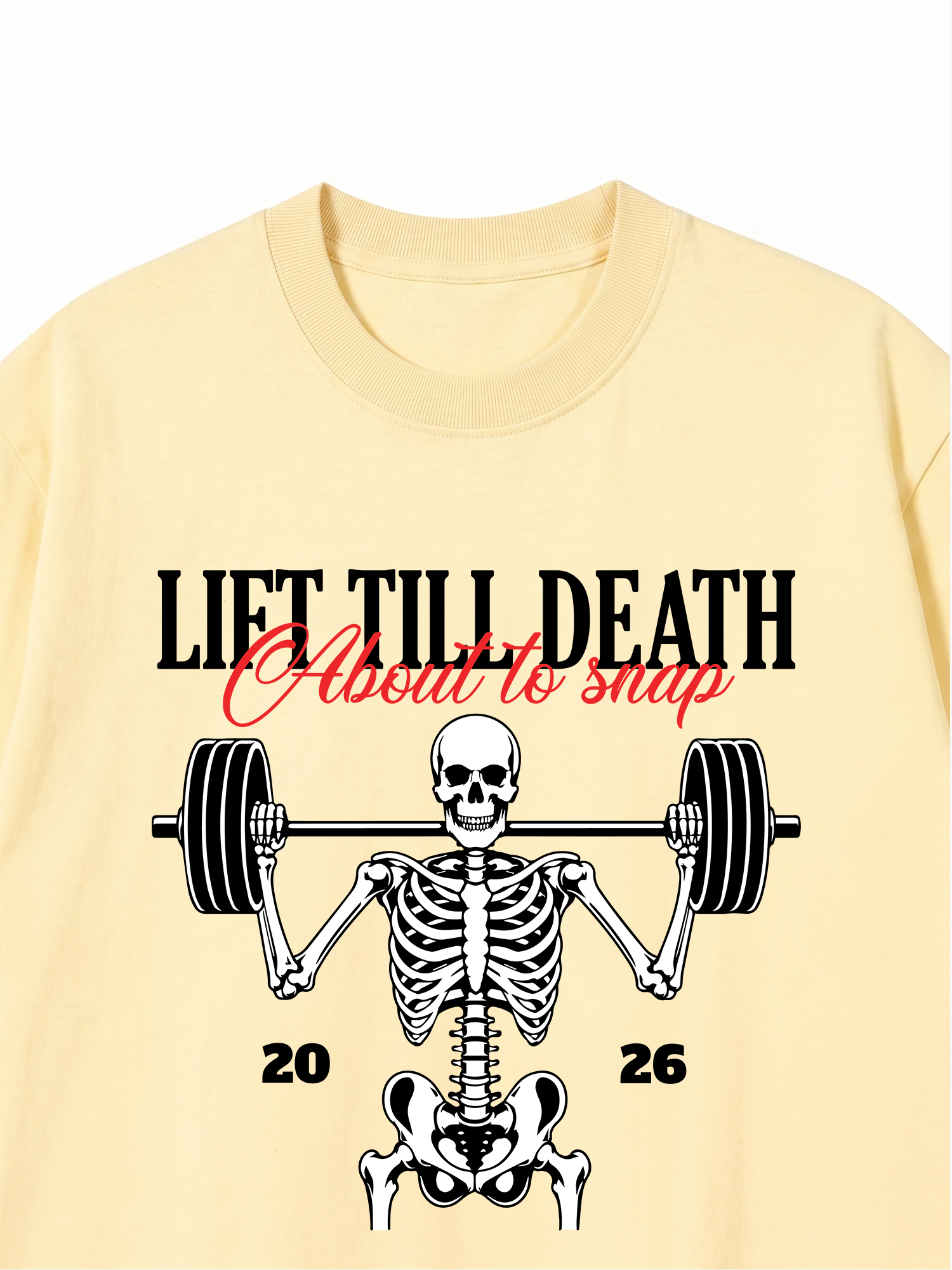 Áo Thun Relaxed Fit Lift Till Death