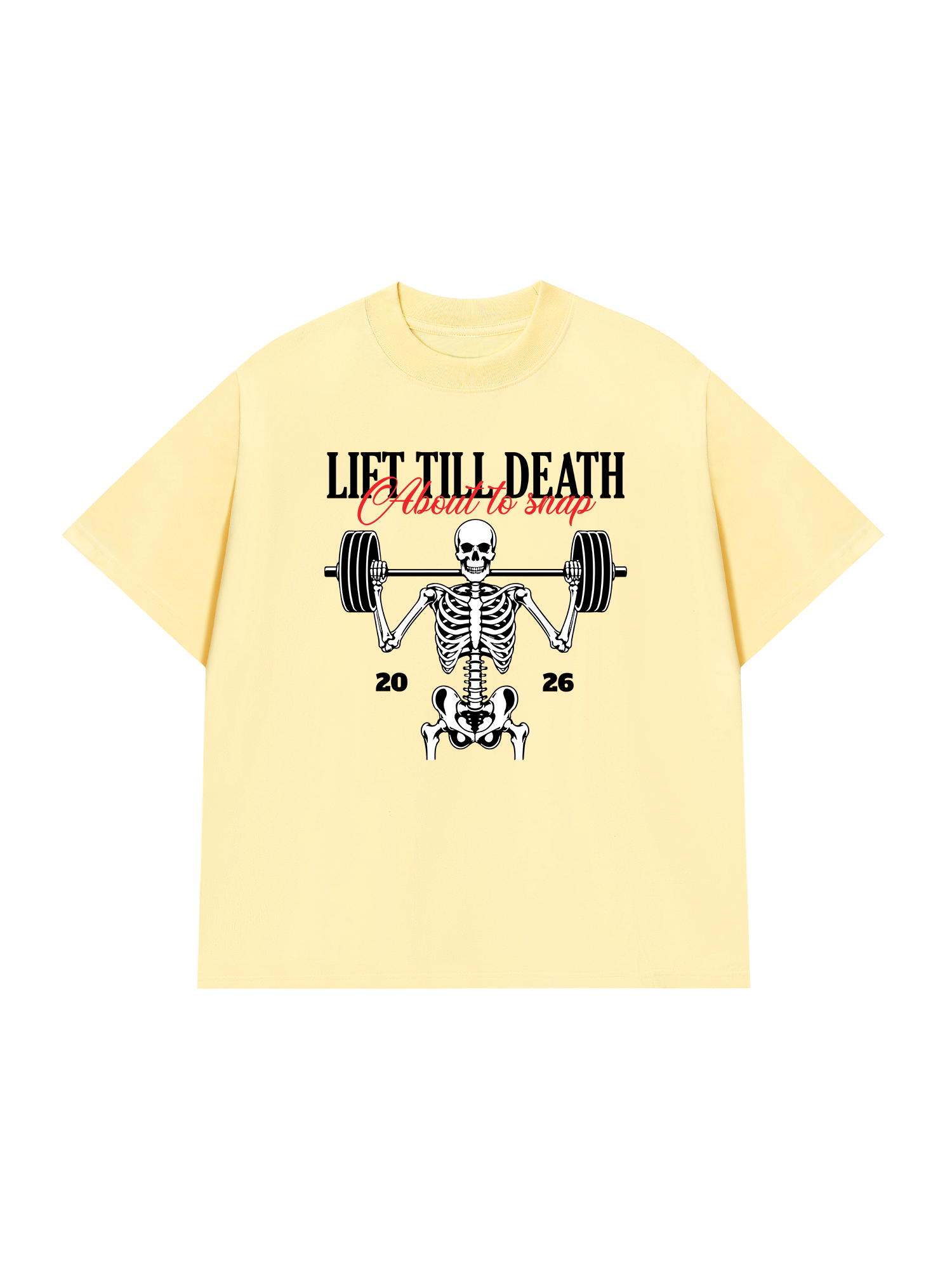 Áo Thun Relaxed Fit Lift Till Death