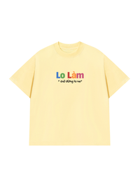 Áo Thun Relaxed Fit Lo Làm