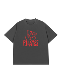 Áo Thun Relaxed Fit Love Pilates