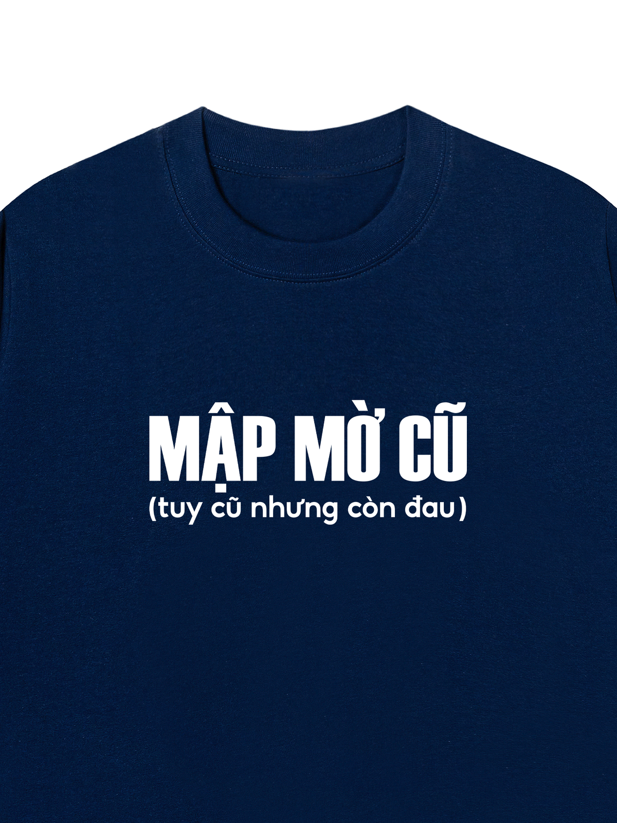 Áo Thun Relaxed Fit Mập Mờ Cũ