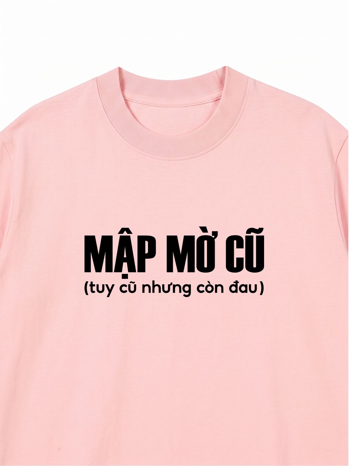Áo Thun Relaxed Fit Mập Mờ Cũ