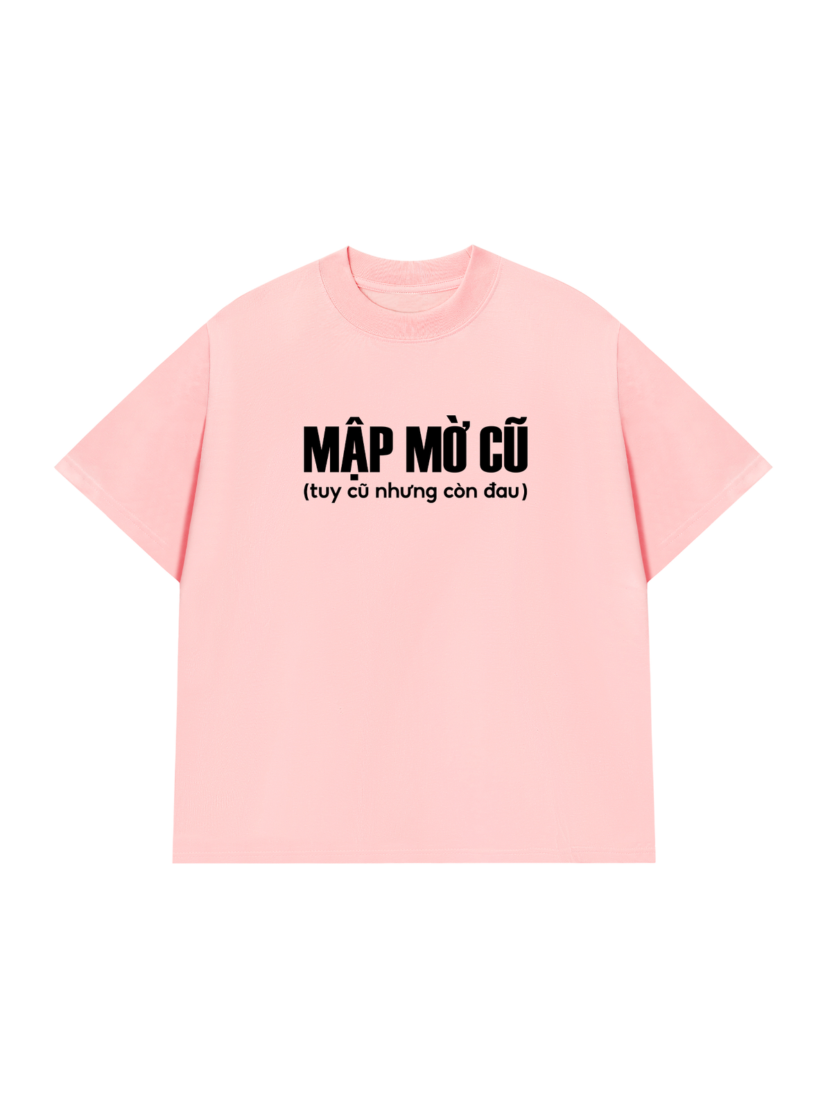 Áo Thun Relaxed Fit Mập Mờ Cũ