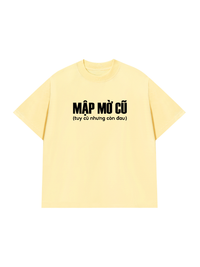 Áo Thun Relaxed Mập Mờ Cũ