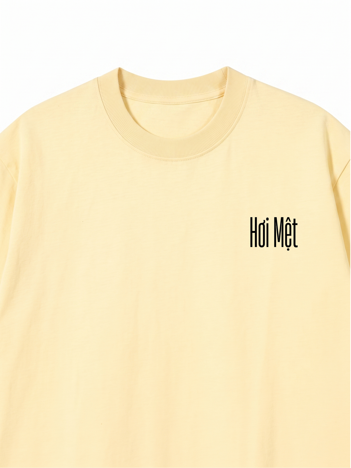 Áo Thun Relaxed Fit Mập Rõ Không Mập Mờ