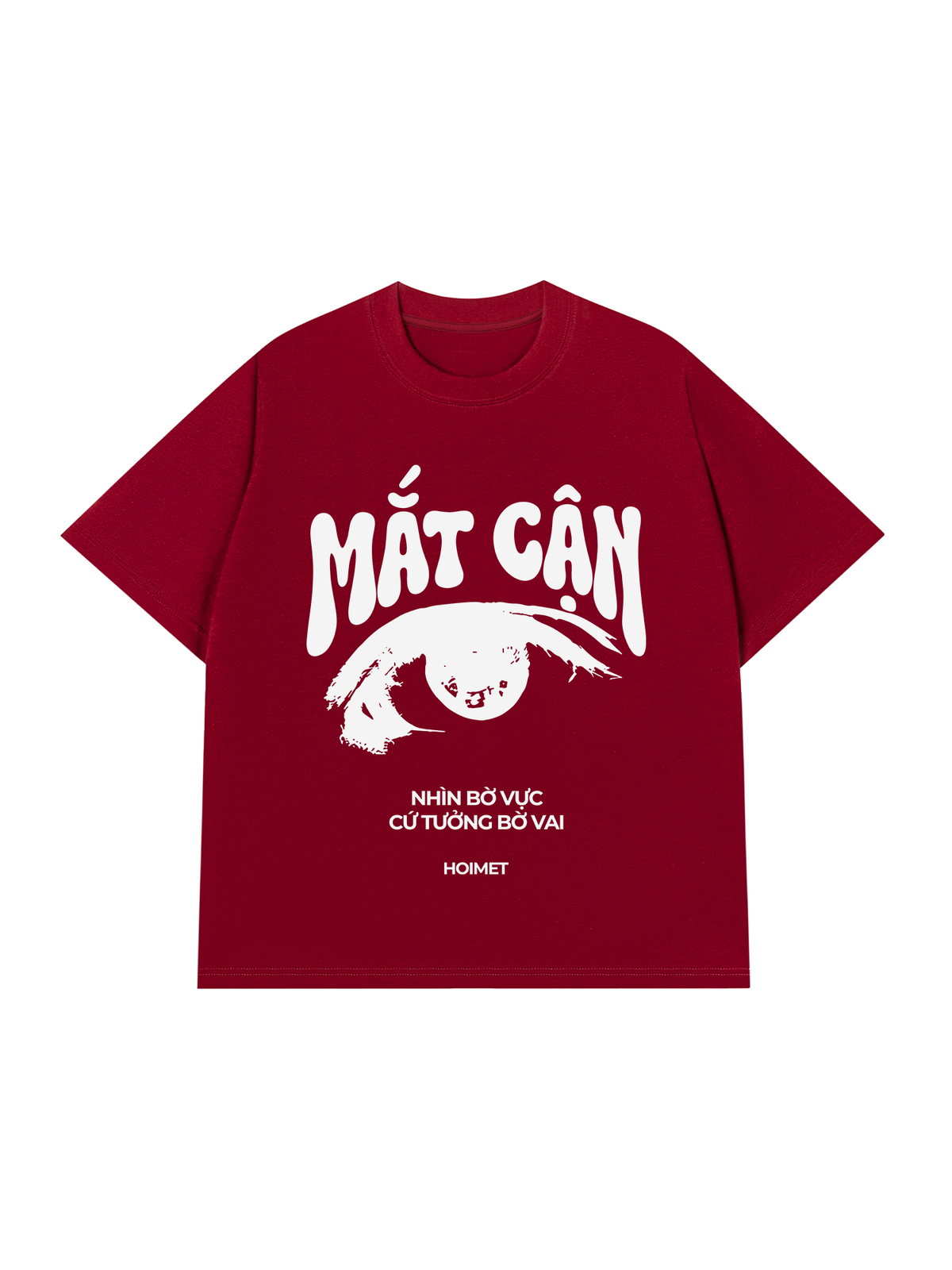 Áo Thun Relaxed Fit Mắt Cận