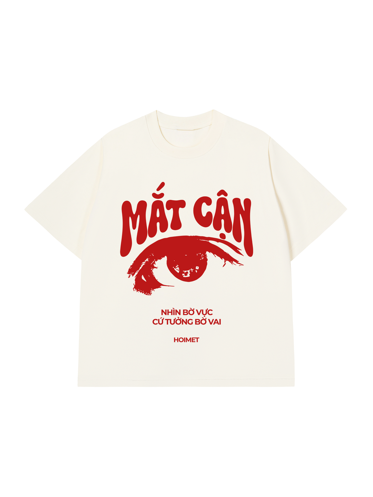 Áo Thun Relaxed Fit Mắt Cận