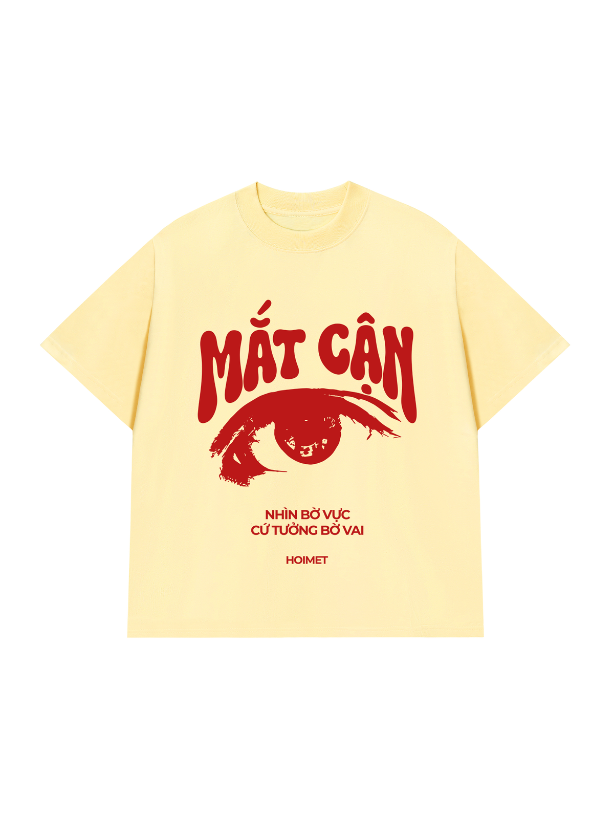 Áo Thun Relaxed Fit Mắt Cận