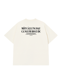 Áo Thun Relaxed Fit Một Cái Lưng Đau