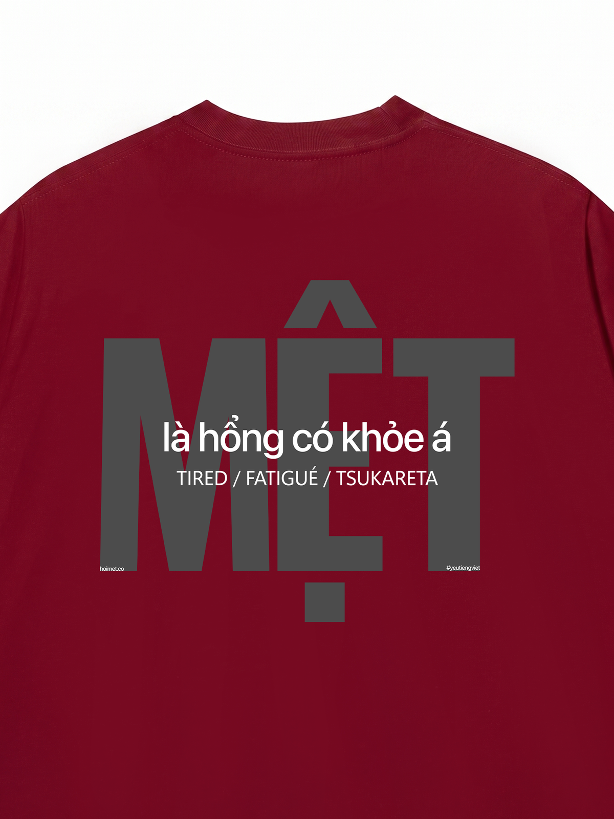 Áo Thun Relaxed Fit Mệt