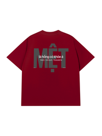 Áo Thun Relaxed Fit Mệt