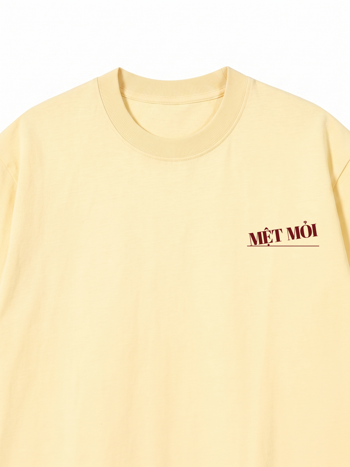 Áo Thun Relaxed Fit Mệt Mỏi