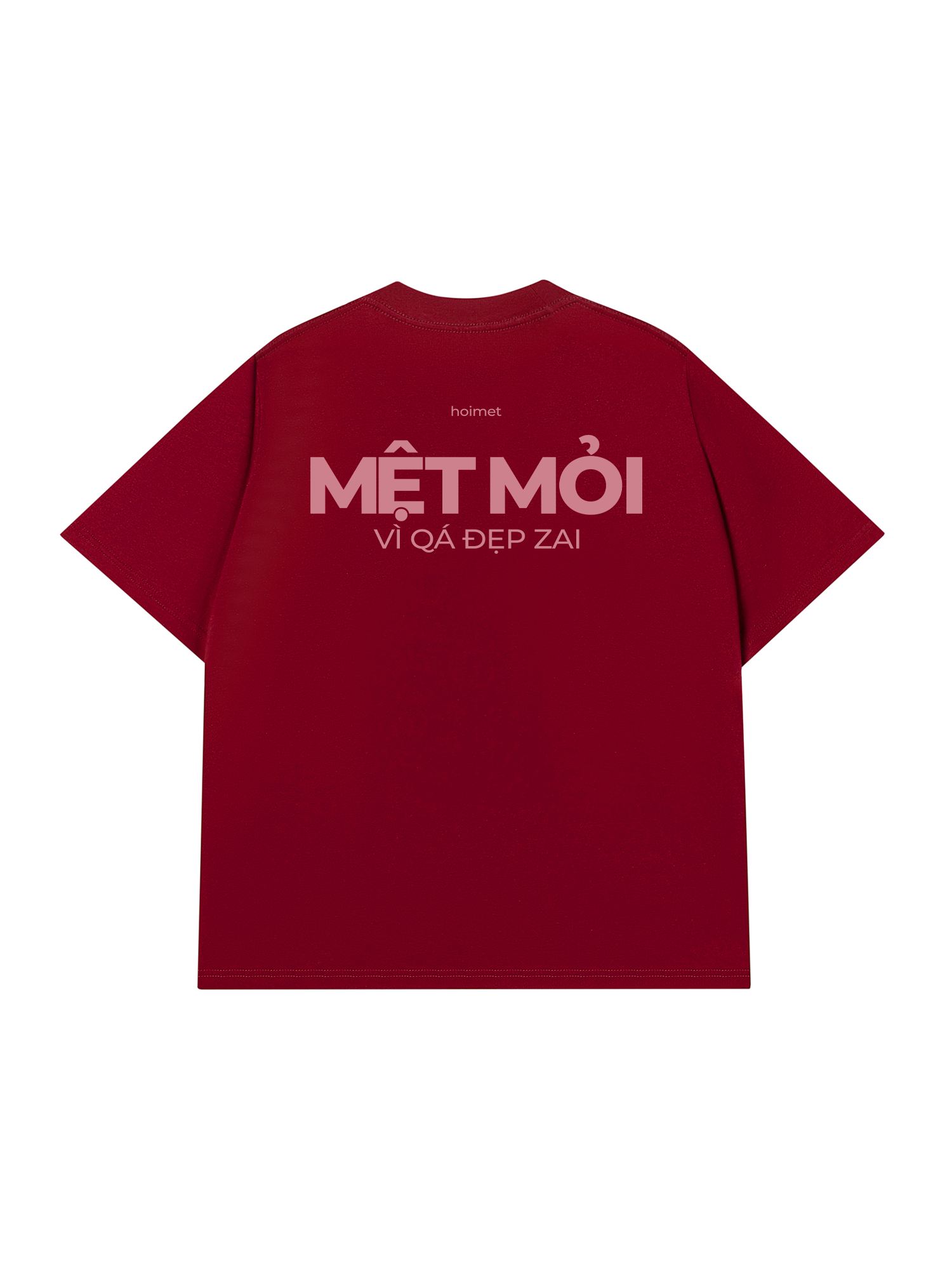 Áo Thun Relaxed Fit Mệt Mỏi Vì Đẹp Trai