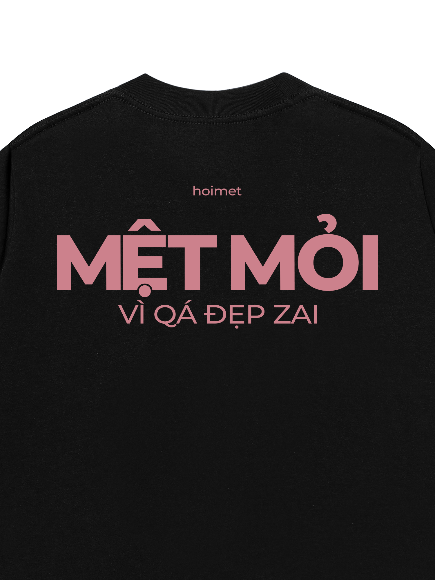 Áo Thun Relaxed Fit Mệt Mỏi Vì Đẹp Trai