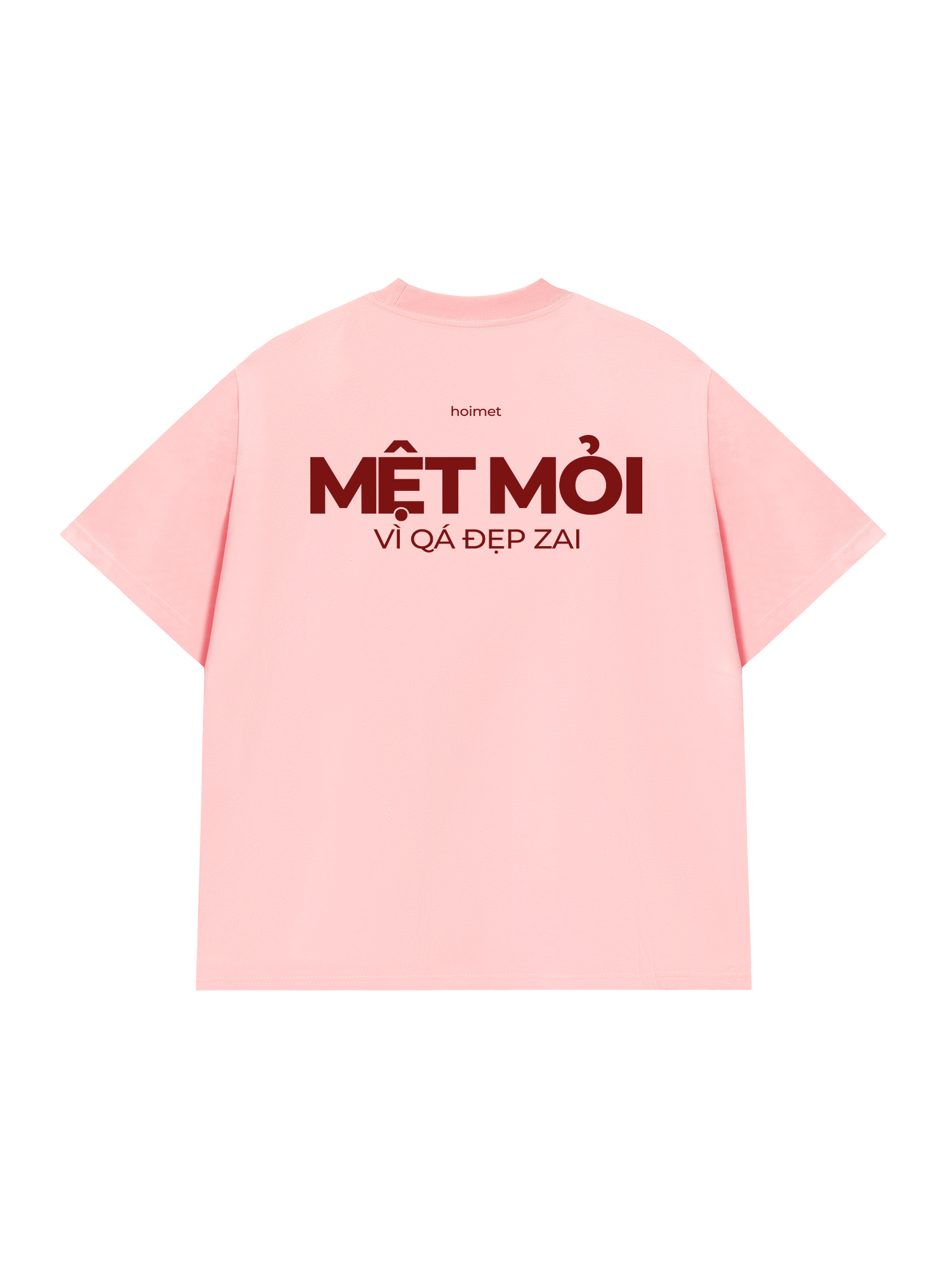 Áo Thun Relaxed Fit Mệt Mỏi Vì Đẹp Trai