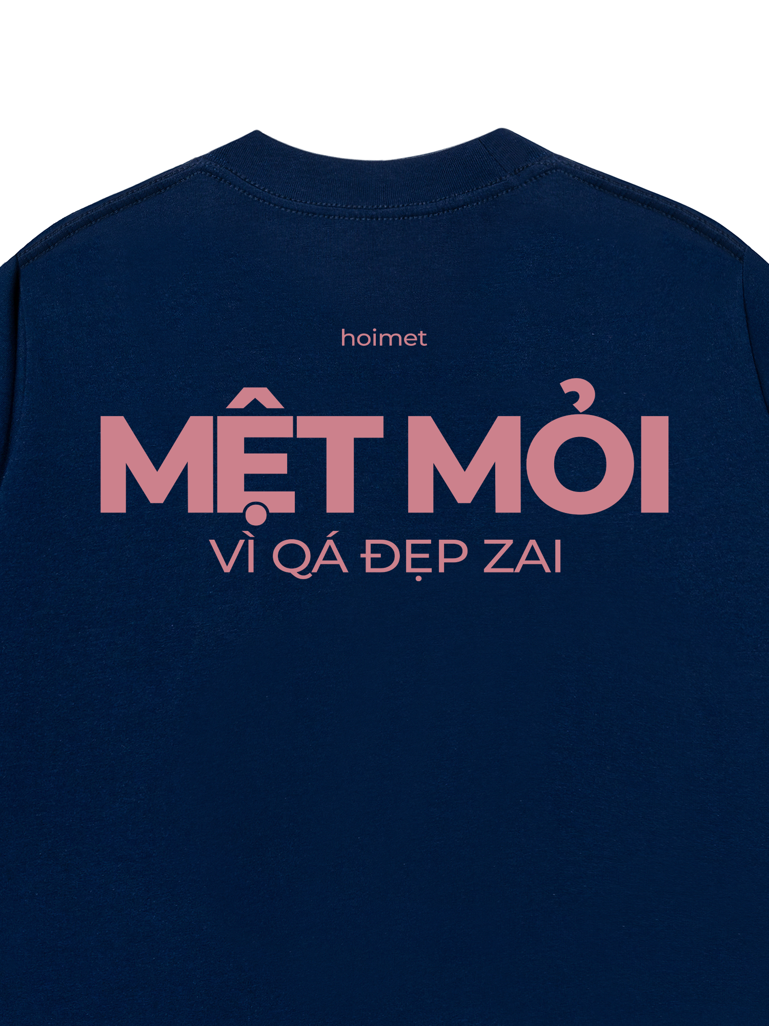 Áo Thun Relaxed Fit Mệt Mỏi Vì Đẹp Trai