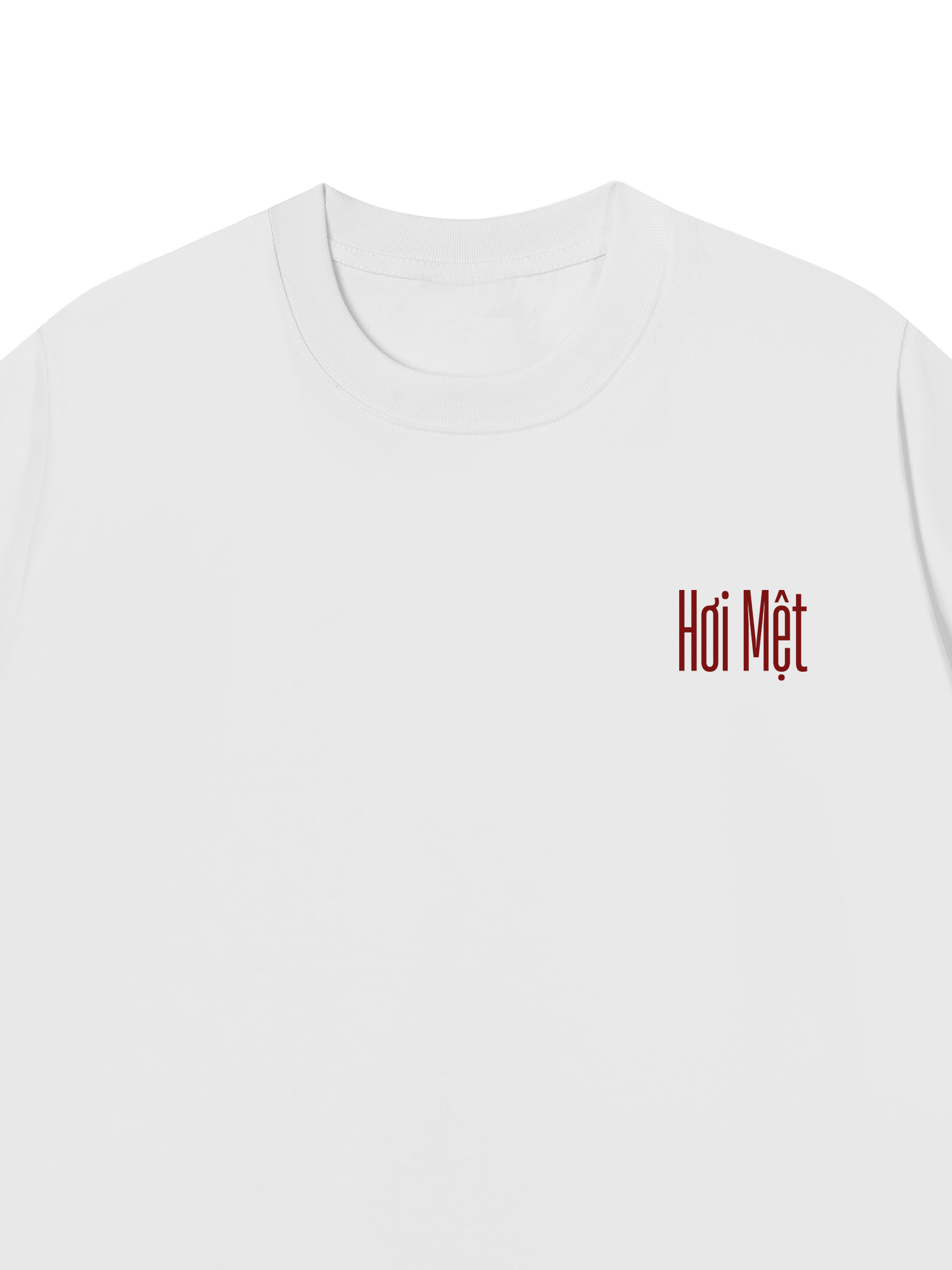 Áo Thun Relaxed Fit Mệt Mỏi Vì Đẹp Trai