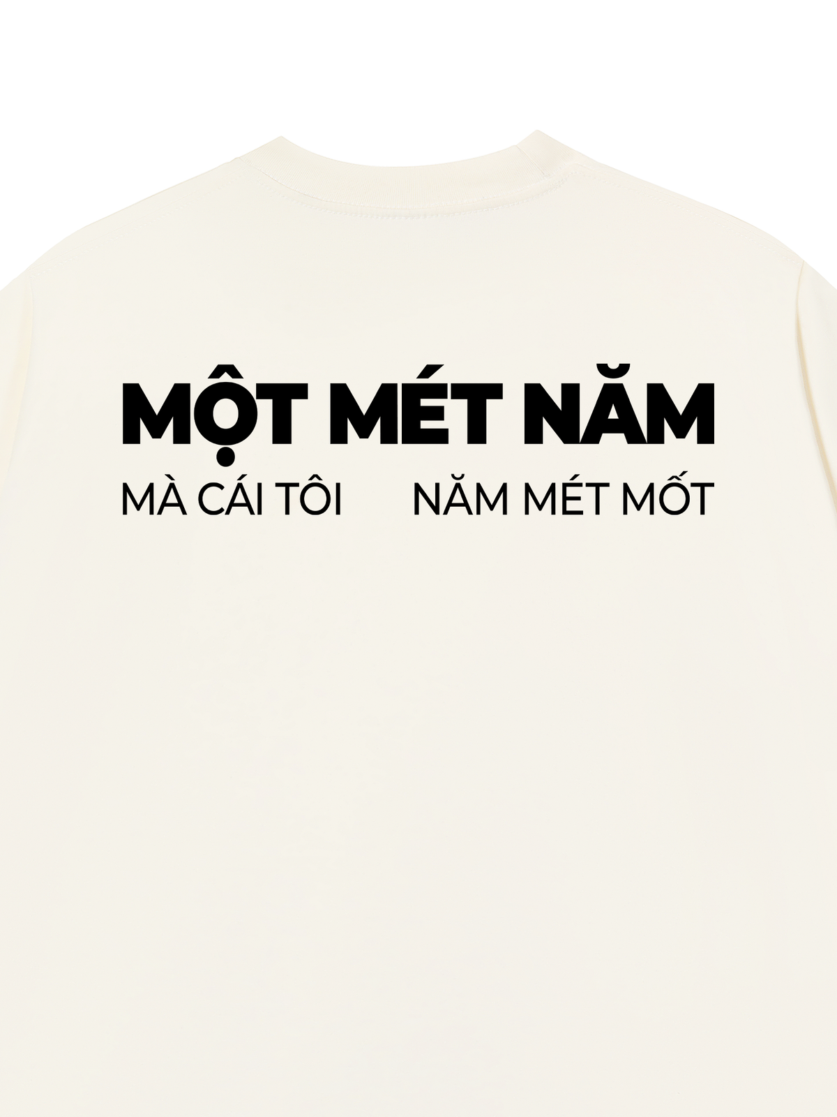 Áo Thun Relaxed Fit Một Mét Năm