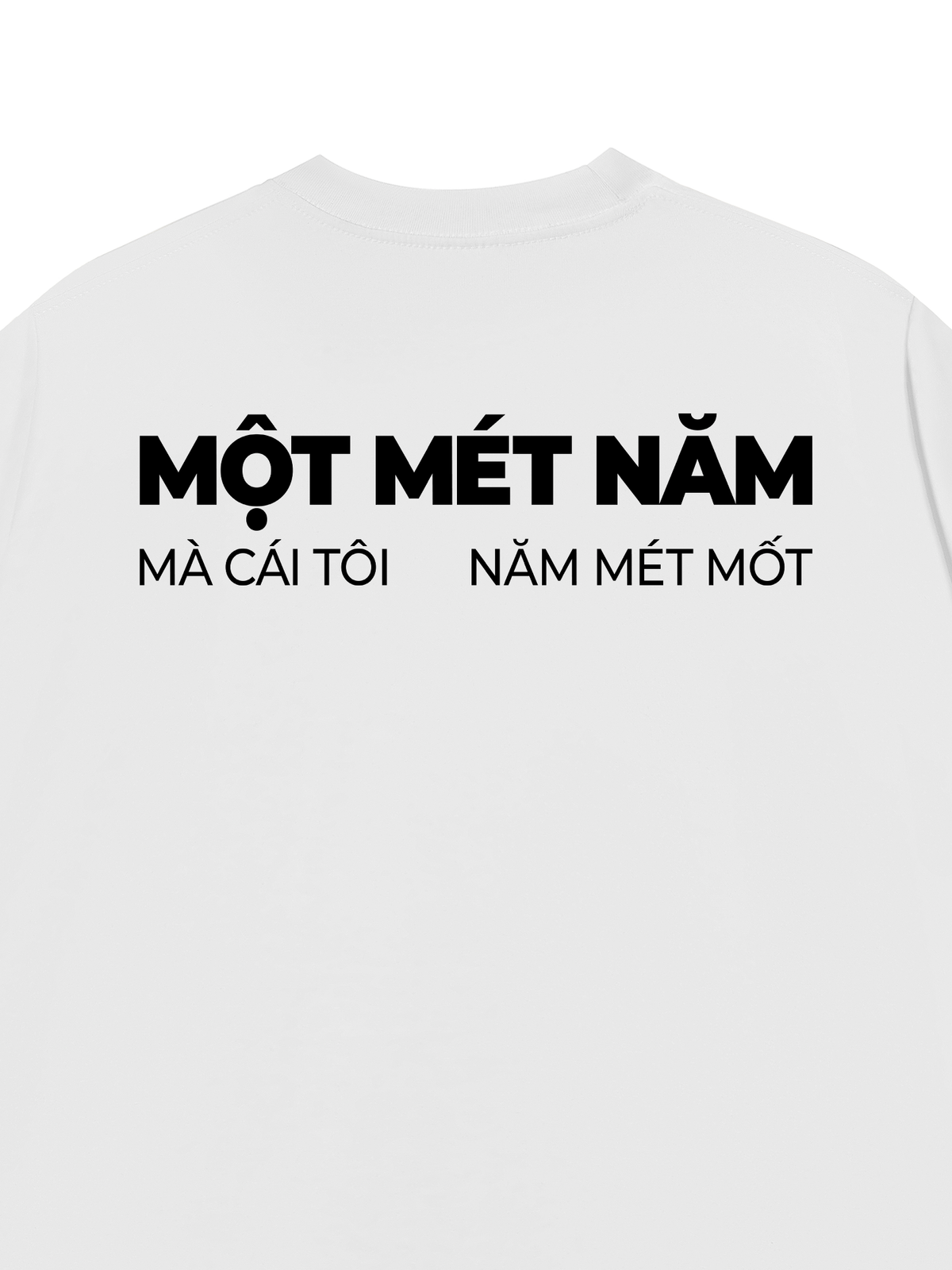 Áo Thun Relaxed Fit Một Mét Năm