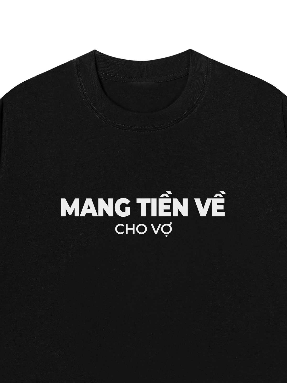 Áo Thun Relaxed Fit Mang Tiền Về Cho Vợ