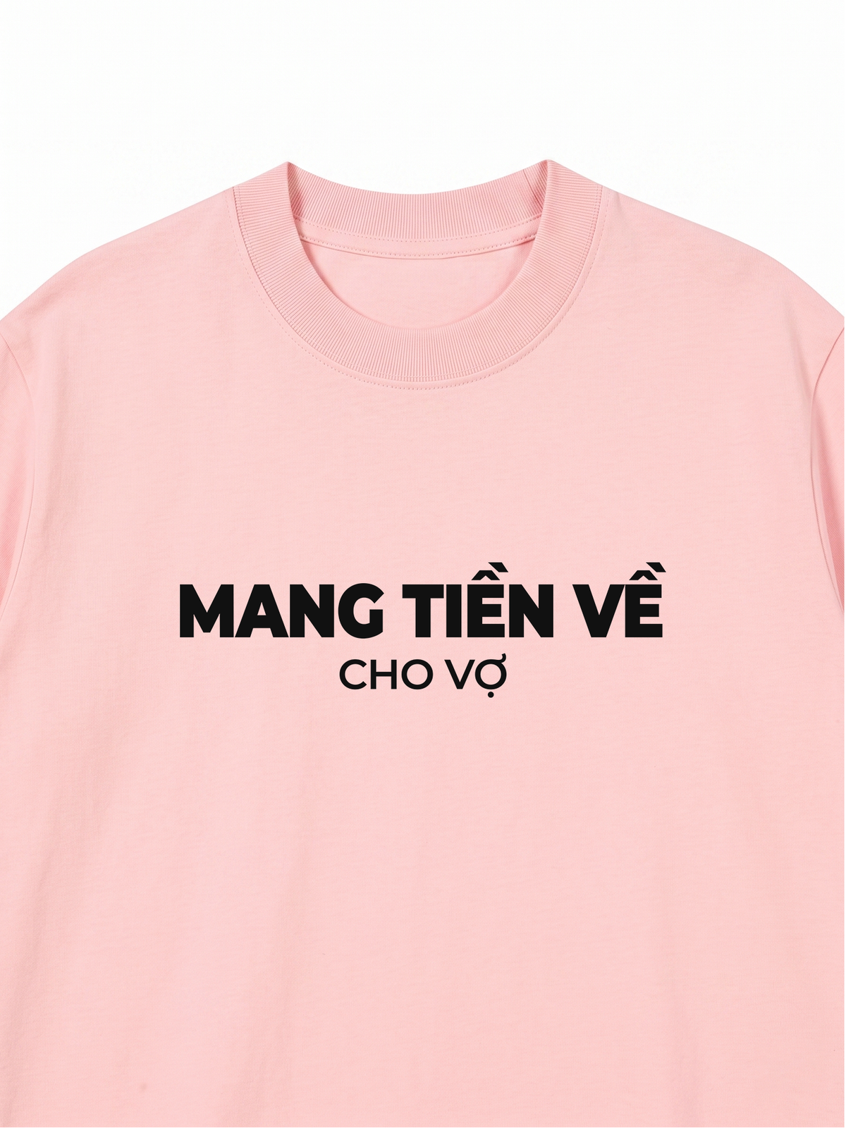 Áo Thun Relaxed Fit Mang Tiền Về Cho Vợ