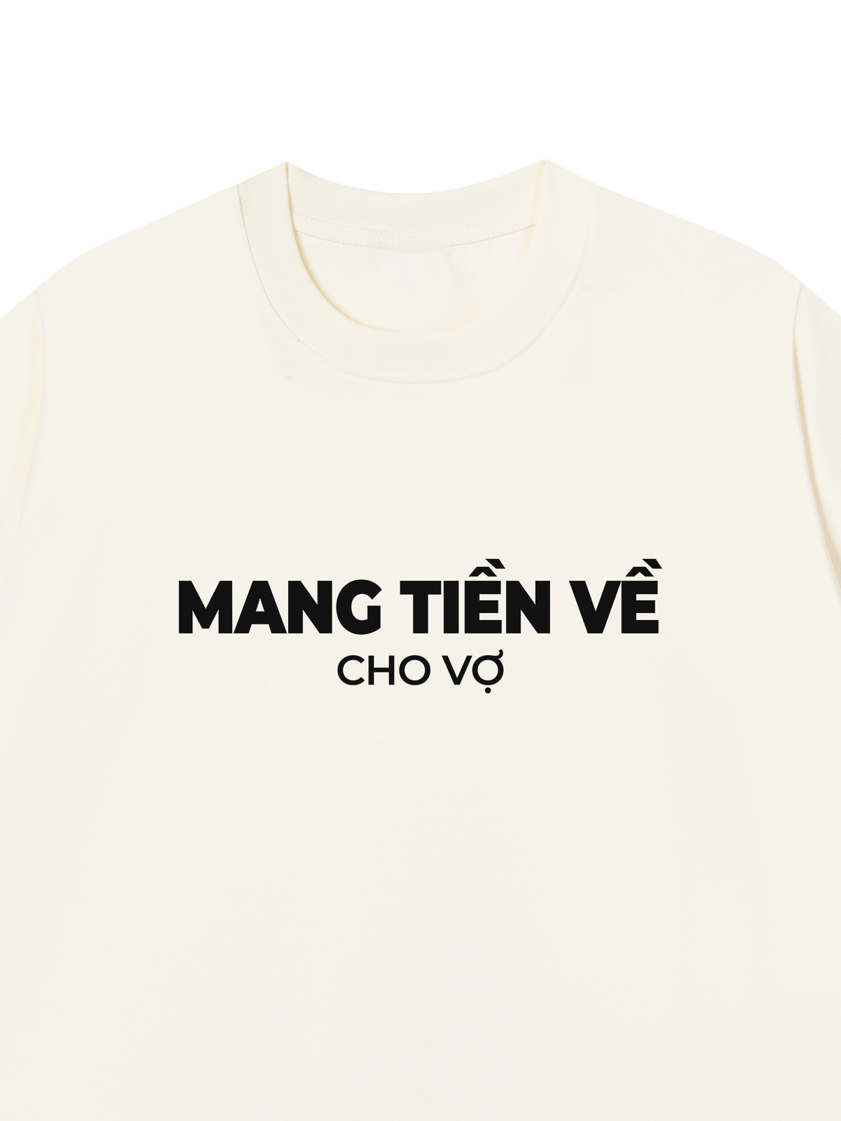 Áo Thun Relaxed Fit Mang Tiền Về Cho Vợ
