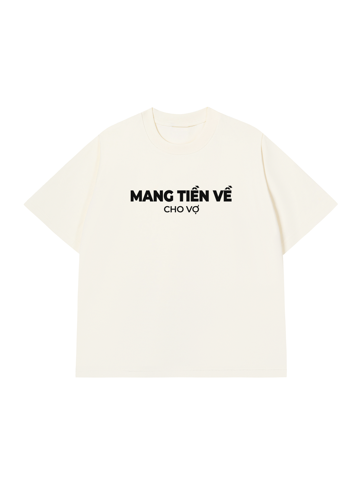 Áo Thun Relaxed Fit Mang Tiền Về Cho Vợ