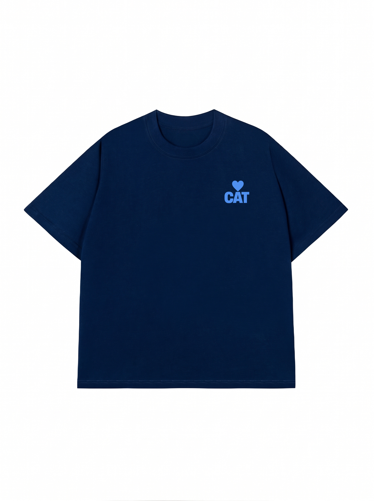 Áo Thun Relaxed Fit Mèo Cười Nhiều Hơn