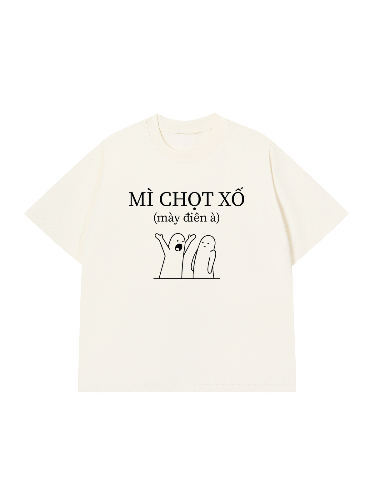 Áo Thun Relaxed Fit Mì Chọt Xố