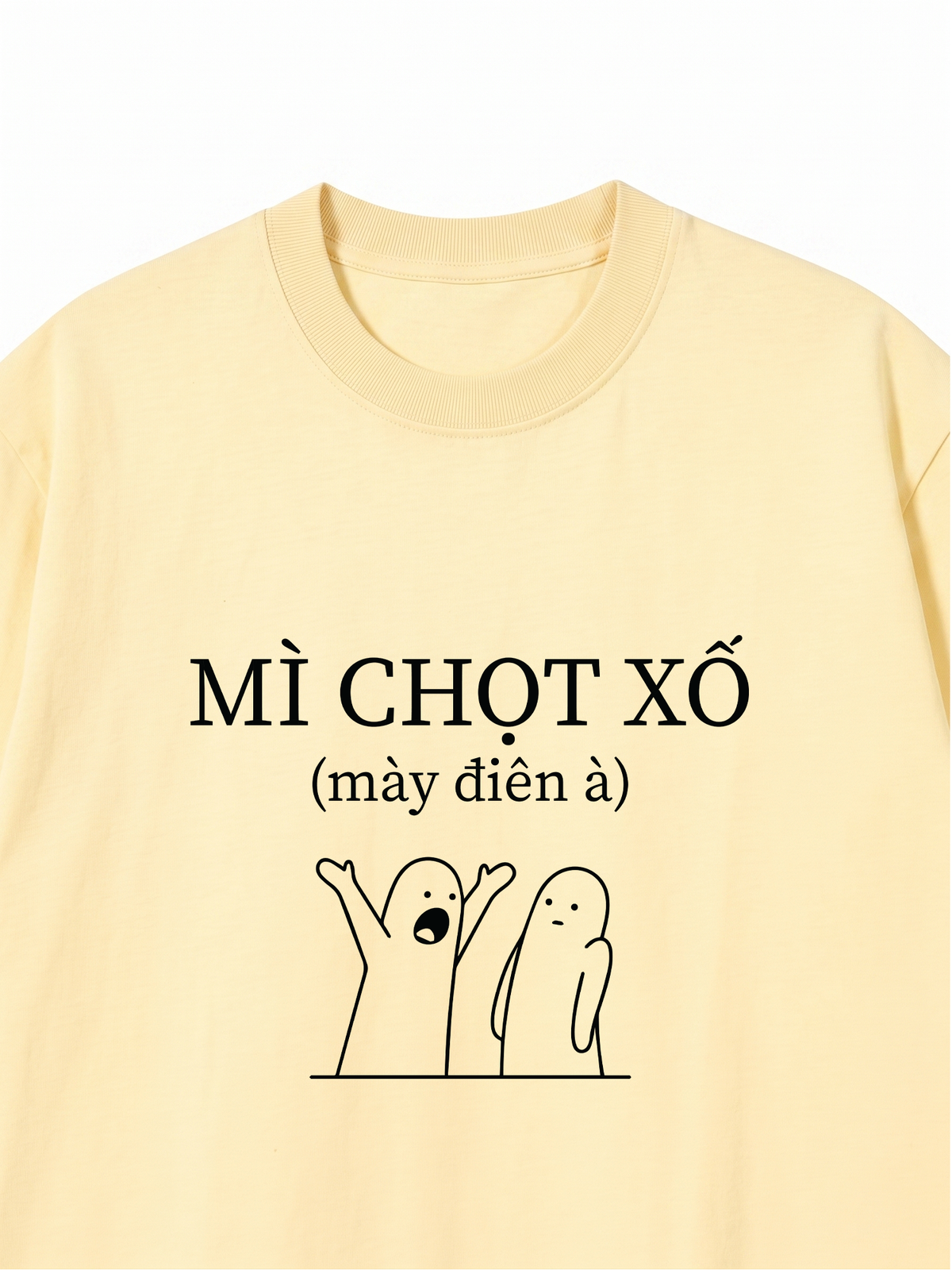 Áo Thun Relaxed Fit Mì Chọt Xố