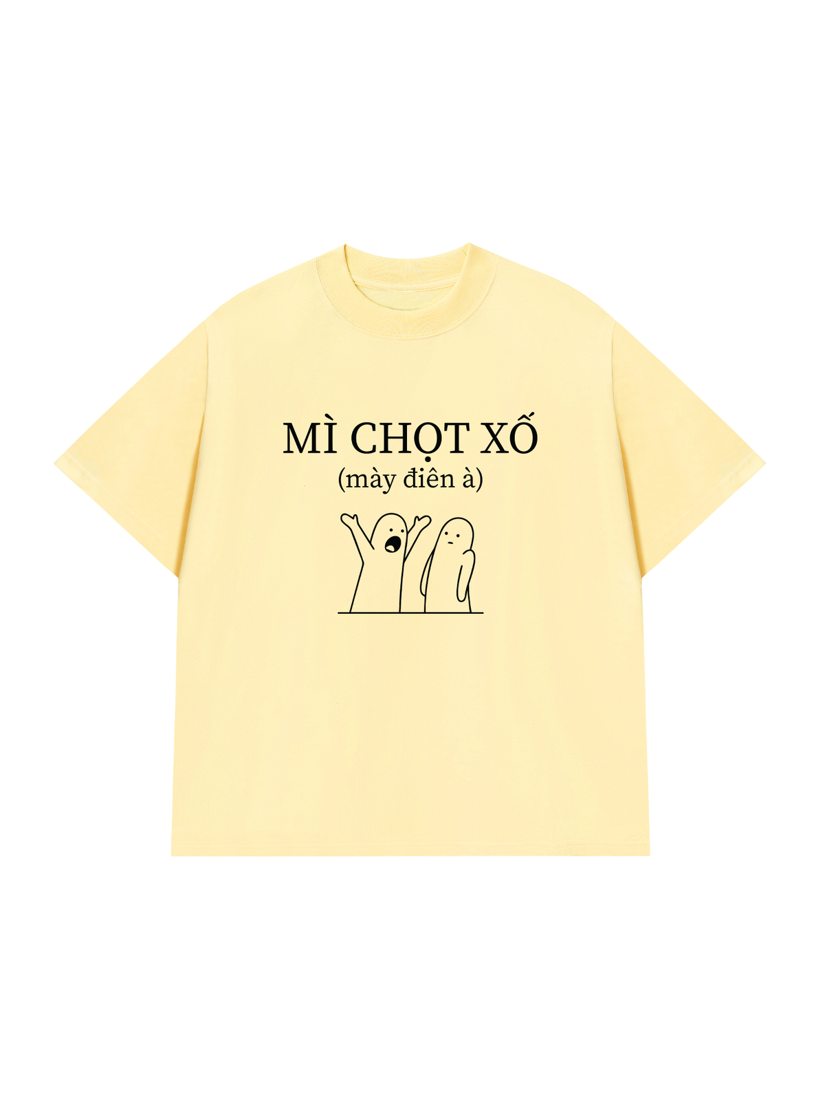 Áo Thun Relaxed Fit Mì Chọt Xố