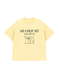 Áo Thun Relaxed Fit Mì Chọt Xố
