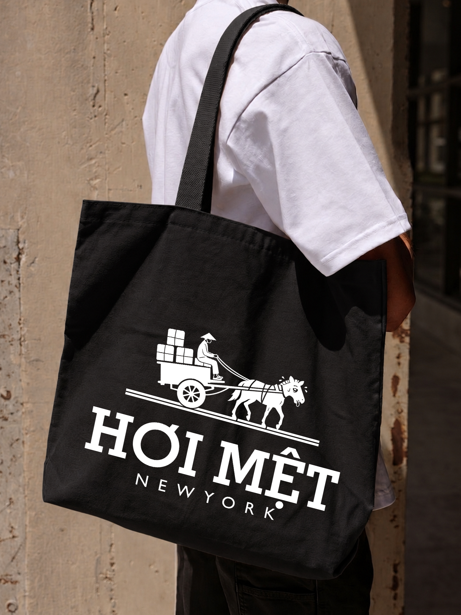 Túi Tote Hơi Mệt Newyork