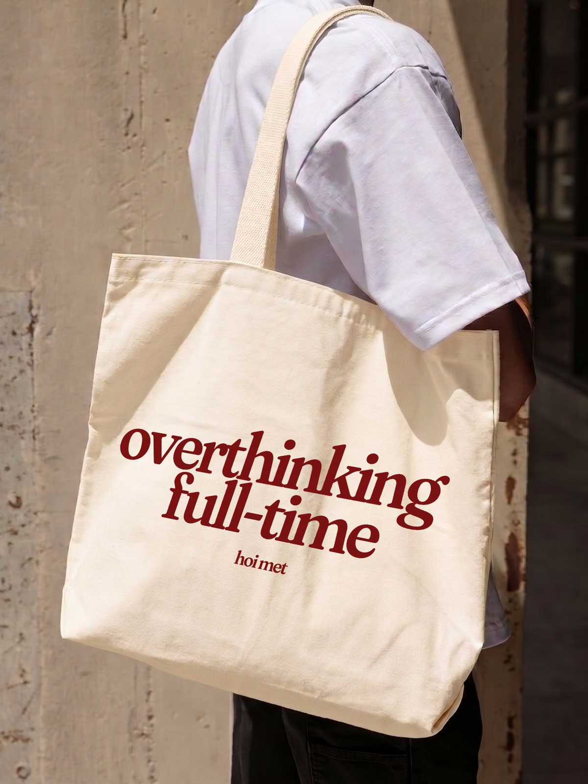Túi Tote Overthinking