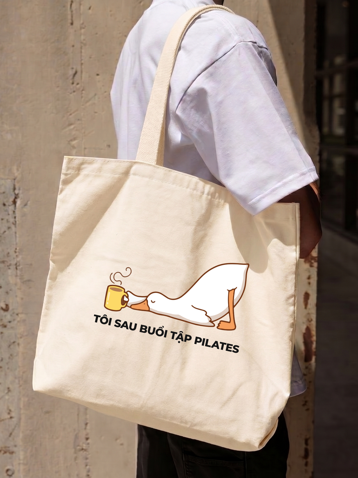 Túi Tote Sau Buổi Tập Pilates