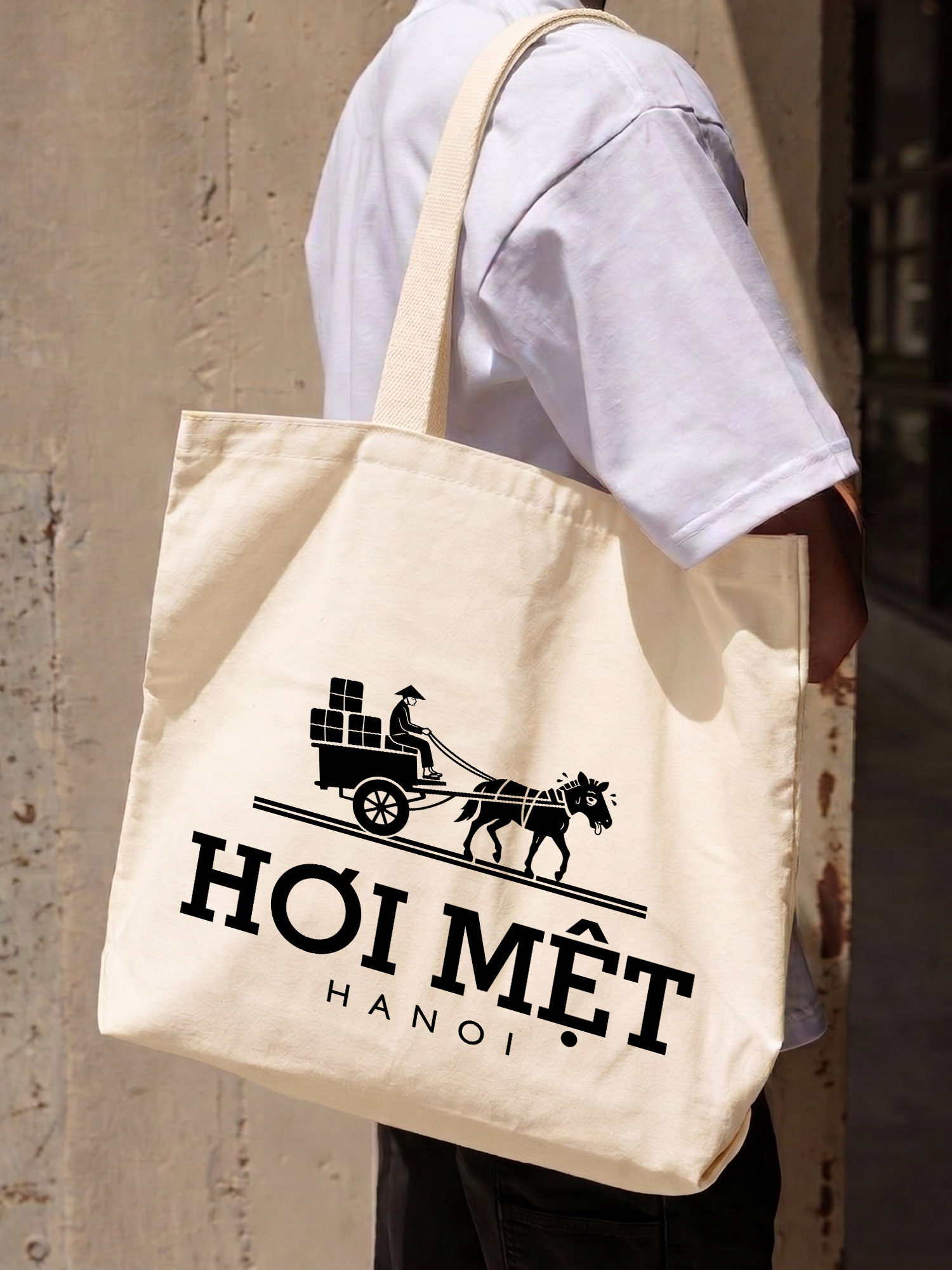 Túi Tote Hơi Mệt Hà Nội