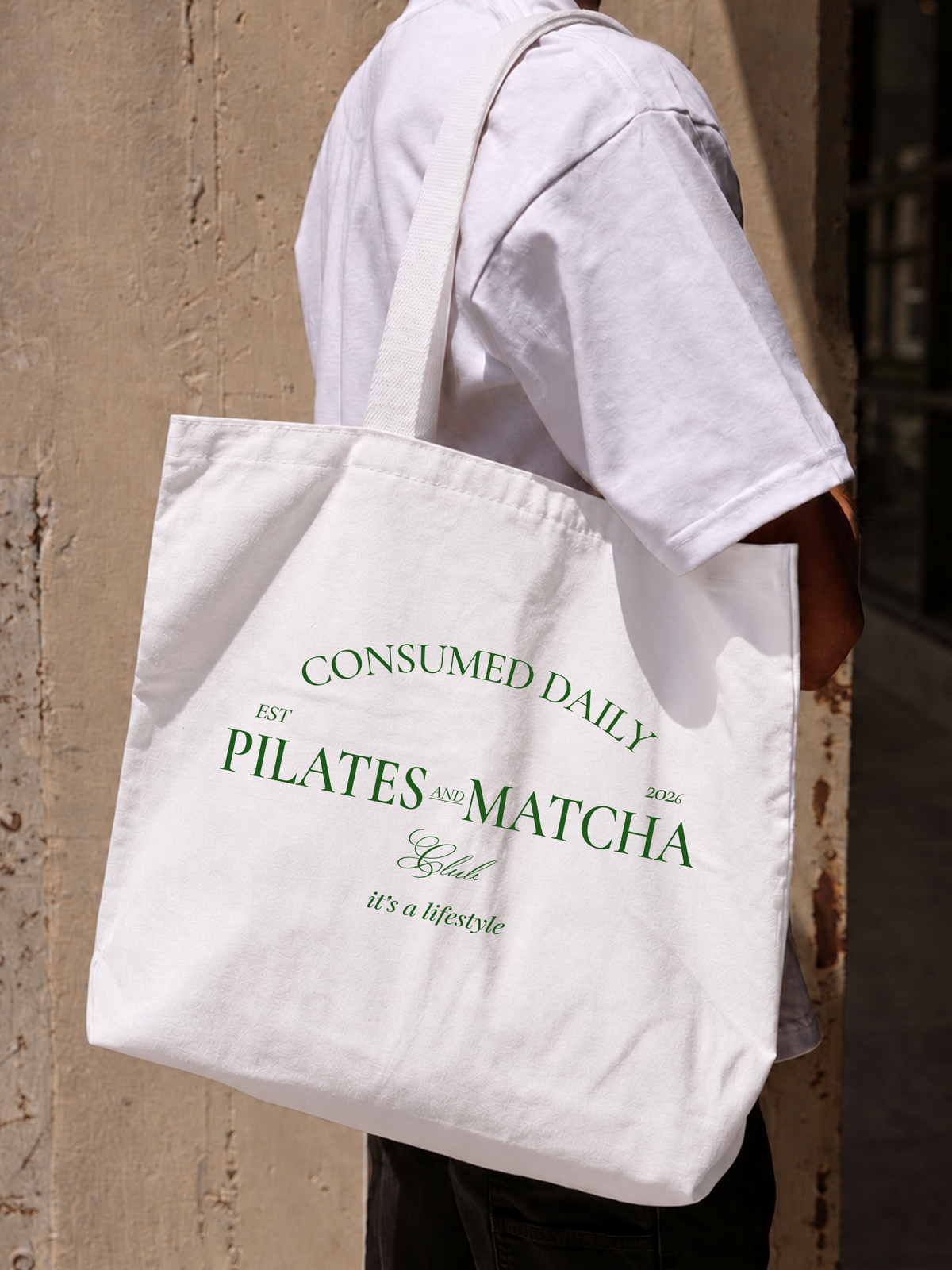 Túi Tote Pilates And Matcha