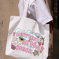 Túi Tote Happiest At The Beach