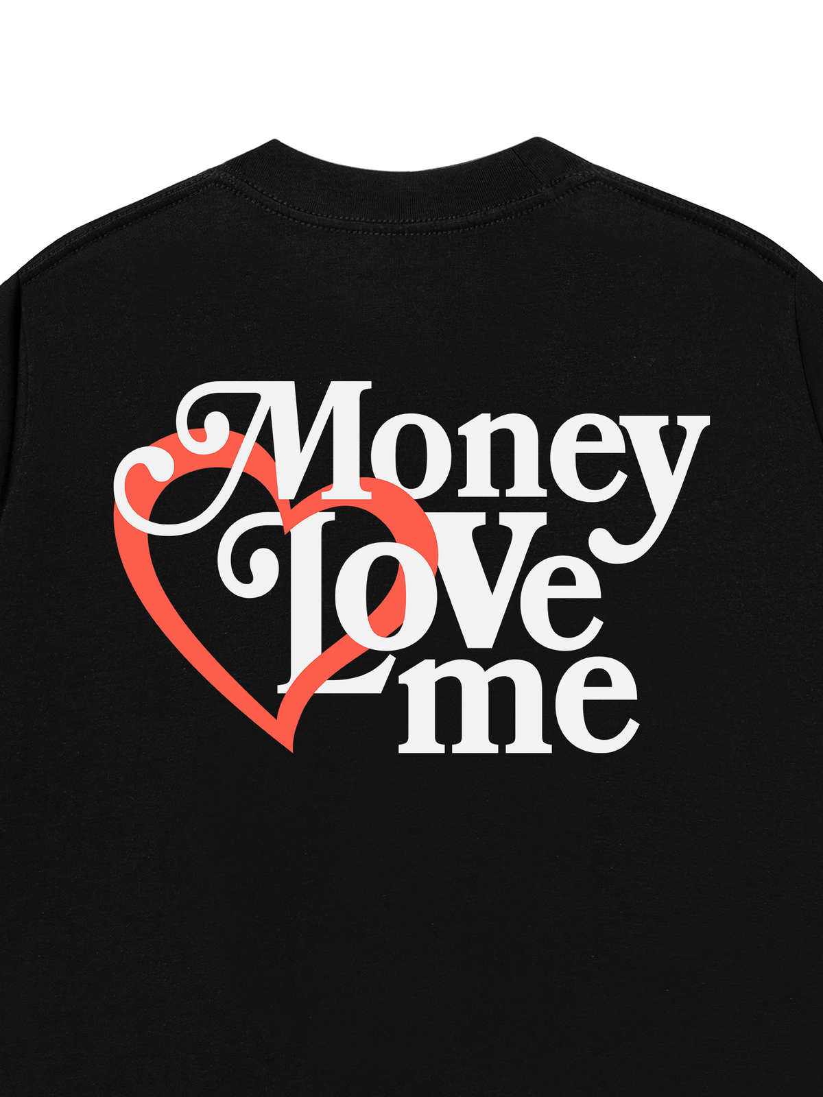 Áo Thun Relaxed Fit Money Love Me